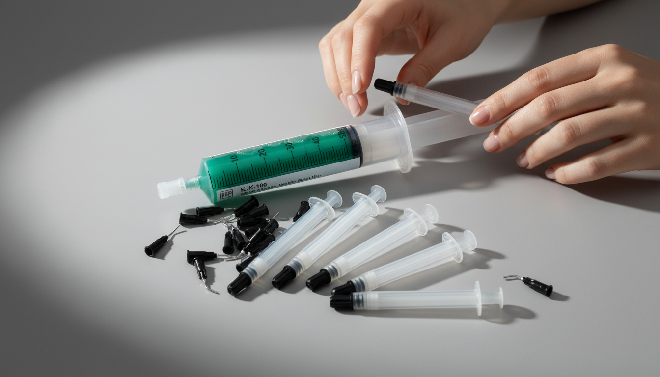 Ätzgel Jumbo-Spritze, 60ml - Kit grün