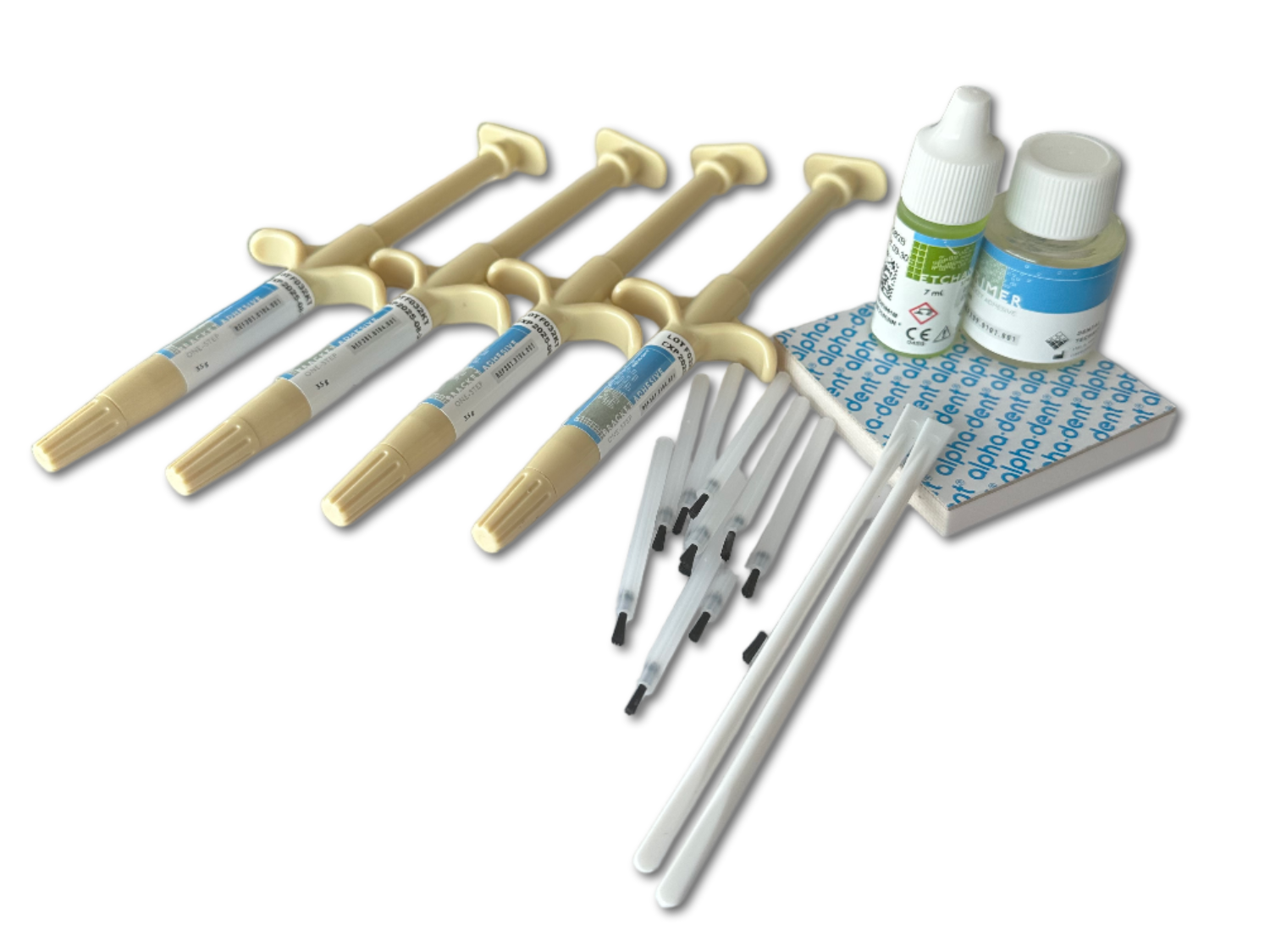 Alpha Dent One Step Kleber in Spritzen, Kit Alpha Dent One Step Kleber in Spritzen, Kit