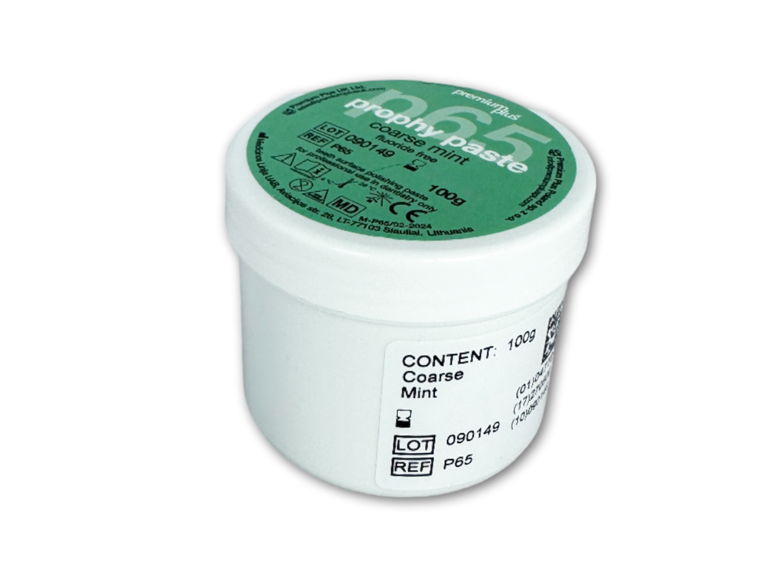 Polierpaste P65 Prophylaxepaste grob Farbe grün Fluoridfrei Polierpaste P65 Prophylaxepaste grob Farbe grün Fluoridfrei