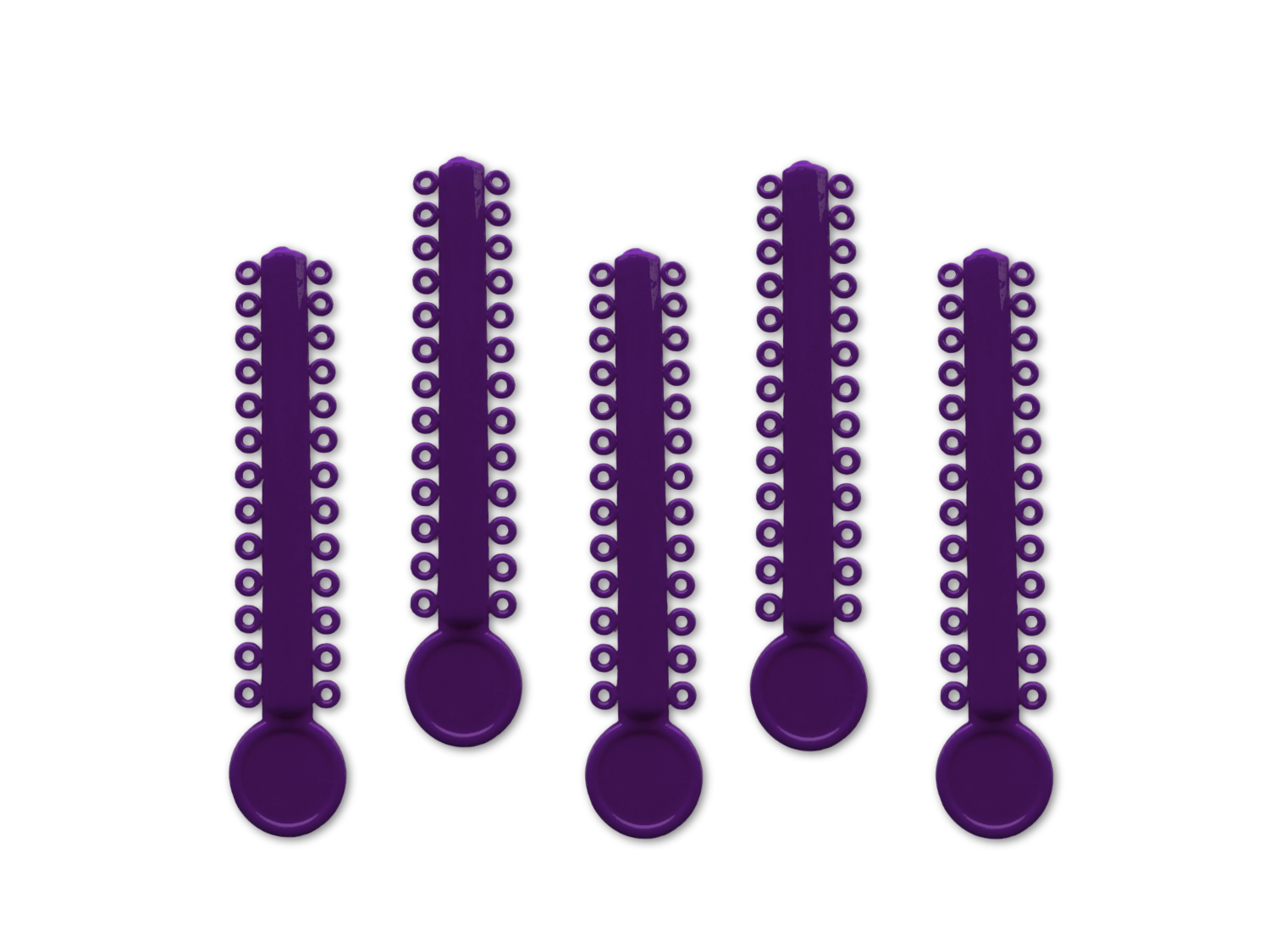 Elastische Ligaturen lila , 40 Sticks (Inhalt ca. 1040 Stück)