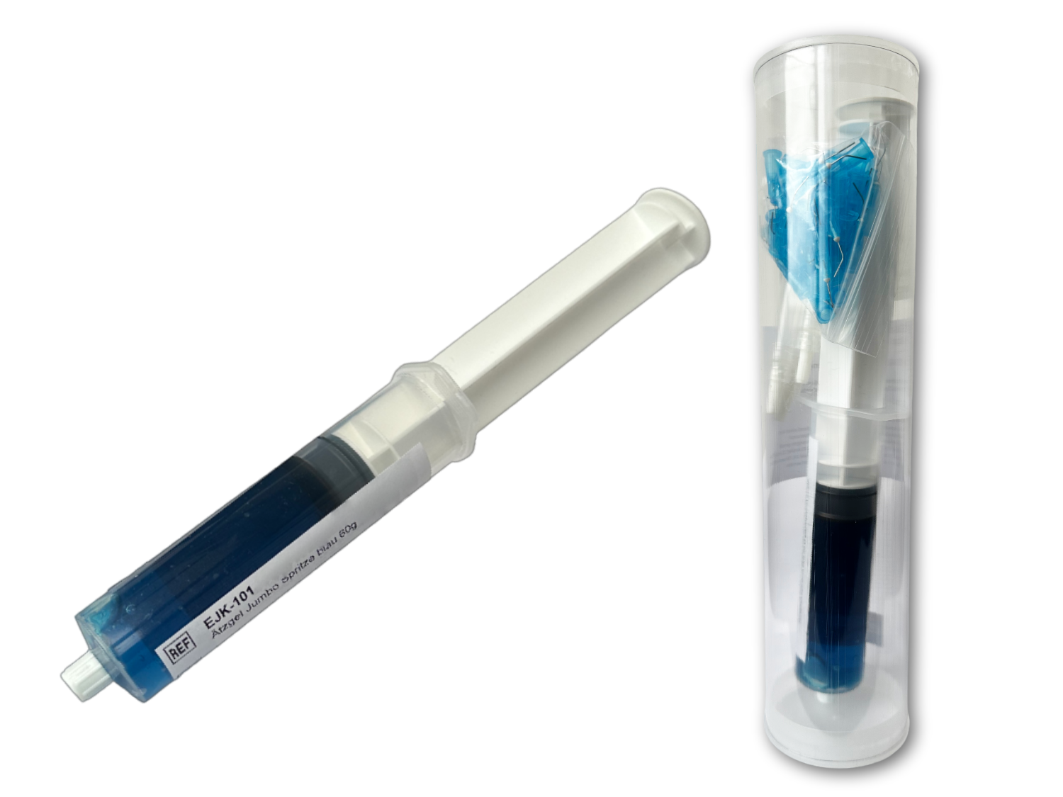 Ätzgel Jumbo Spritze, 60ml Kit blau 37% Flüssig Ätzgel Jumbo Spritze, 60ml Kit blau 37% Flüssig