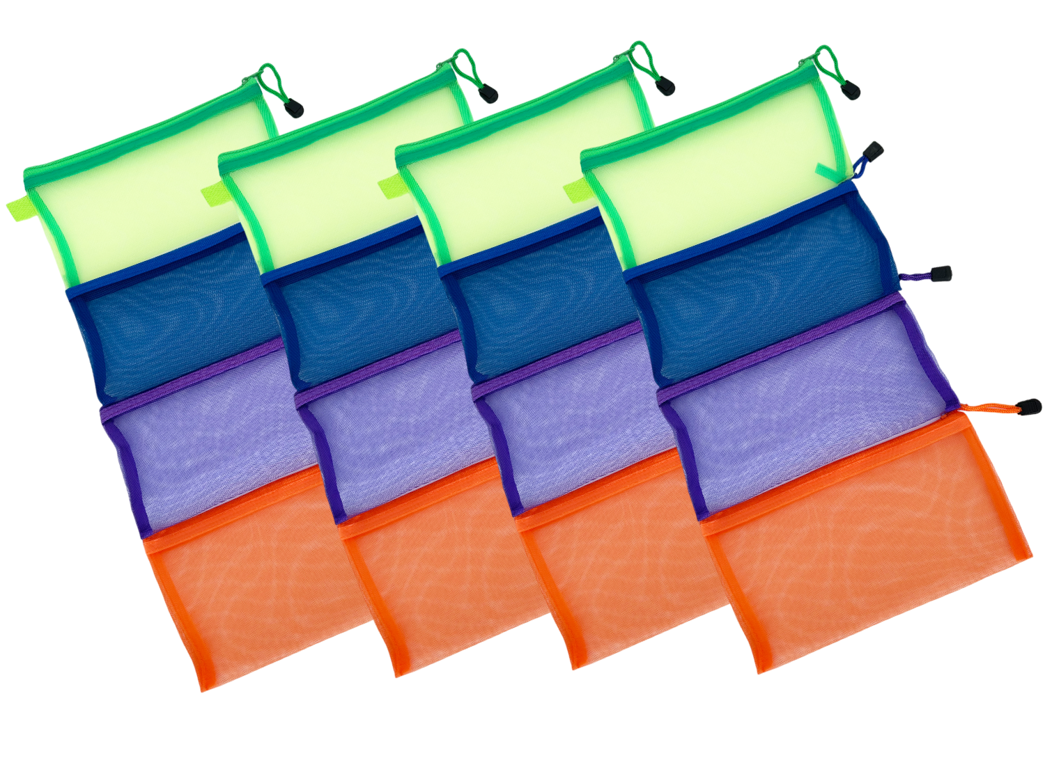 Face Bow Taschen Headgear Tasche mit Reißverschluss lila blau grün orange 16 Stück Pack. Face Bow Taschen Headgear Tasche mit Reißverschluss lila blau grün orange 16 Stück Pack.