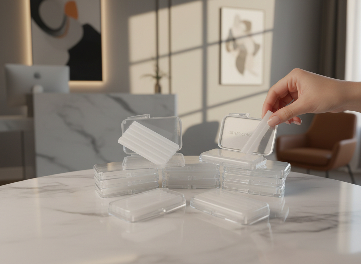 Patientenschutzwachs Premium Wachs 50 Boxen transparent