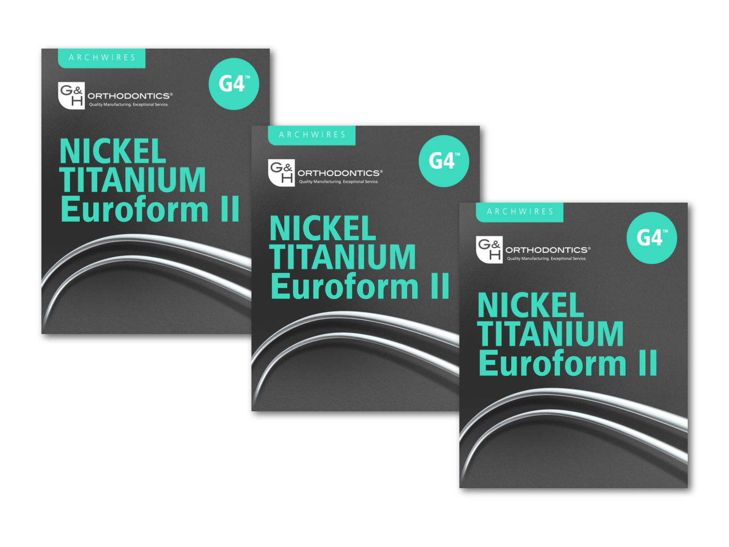 NICKEL-TITAN BÖGEN EUROFORM II Oberkiefer .012