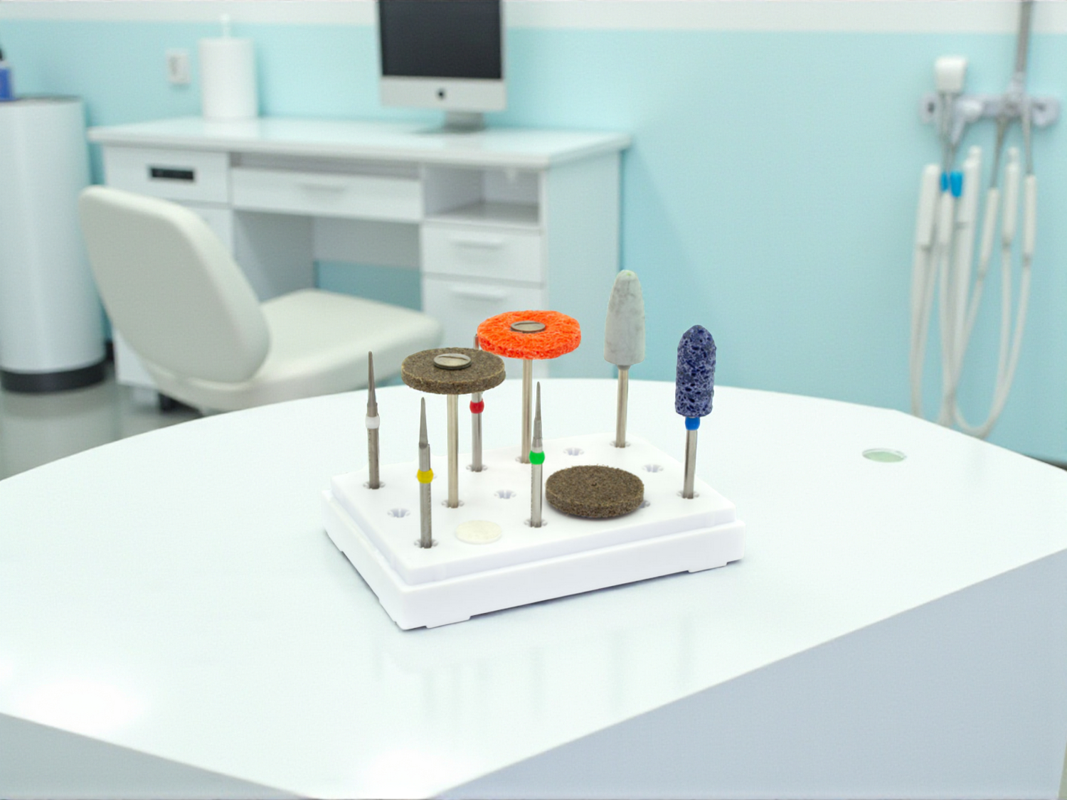 Oscident Polierscheiben für Folien, 7-teiliges Set 1540