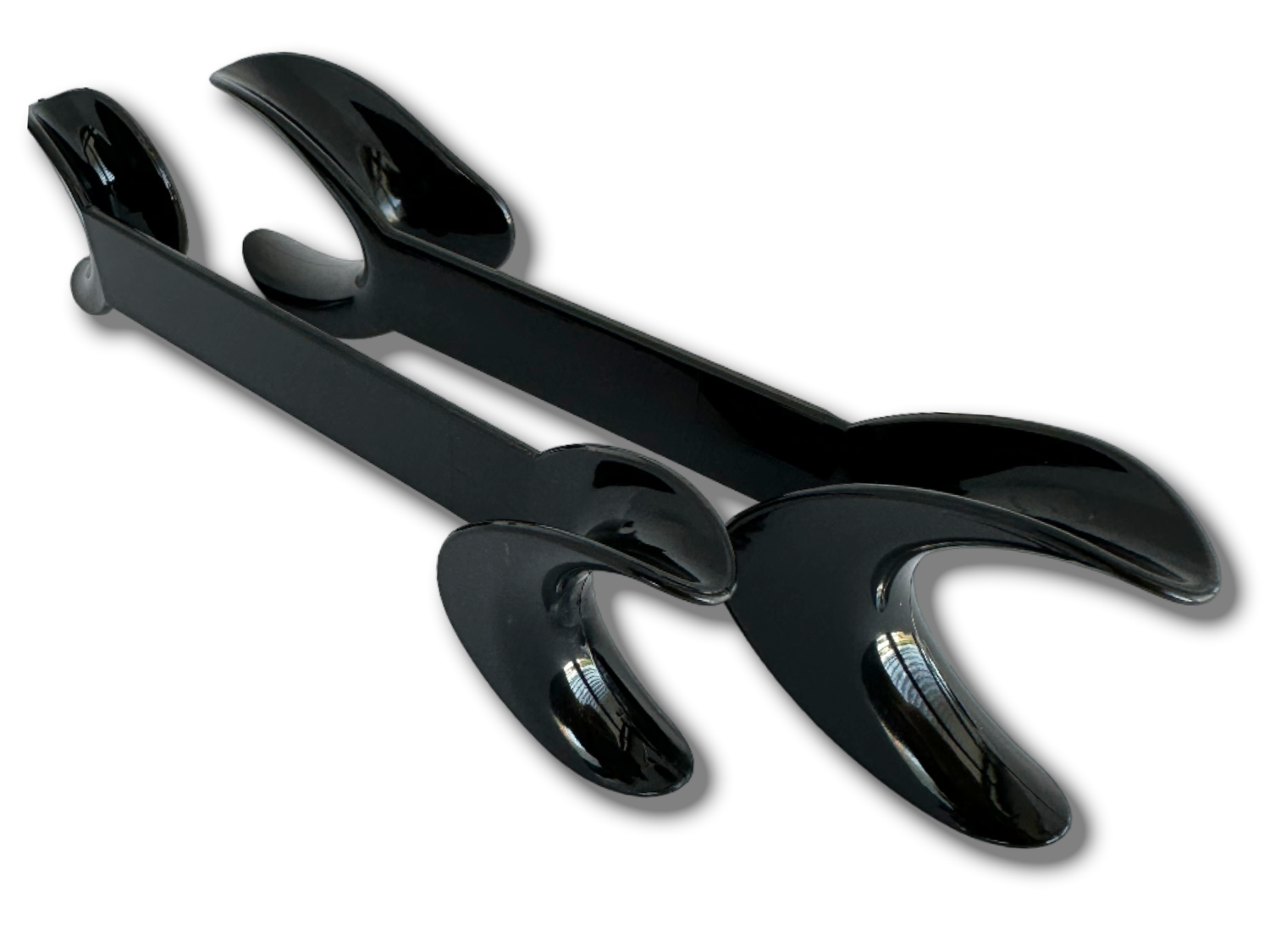 Fotowangenhalter doppelseitig uni schwarz 2er Pack Fotowangenhalter doppelseitig uni schwarz 2er Pack