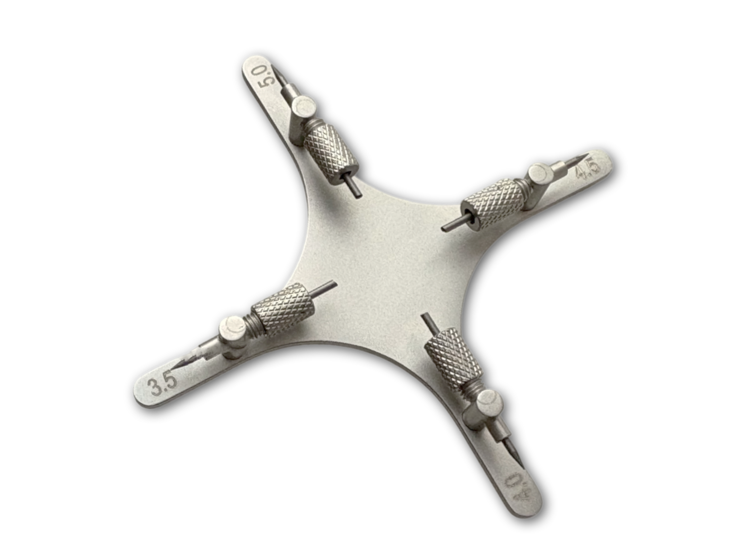 Gauge Markierkreuz für die Brackets inkl. Stifte