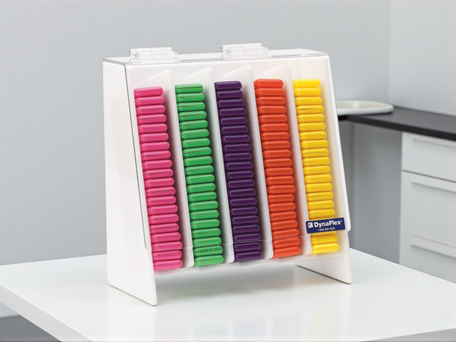 Schutzwachs Spender für Wachs transparent mit Deckel