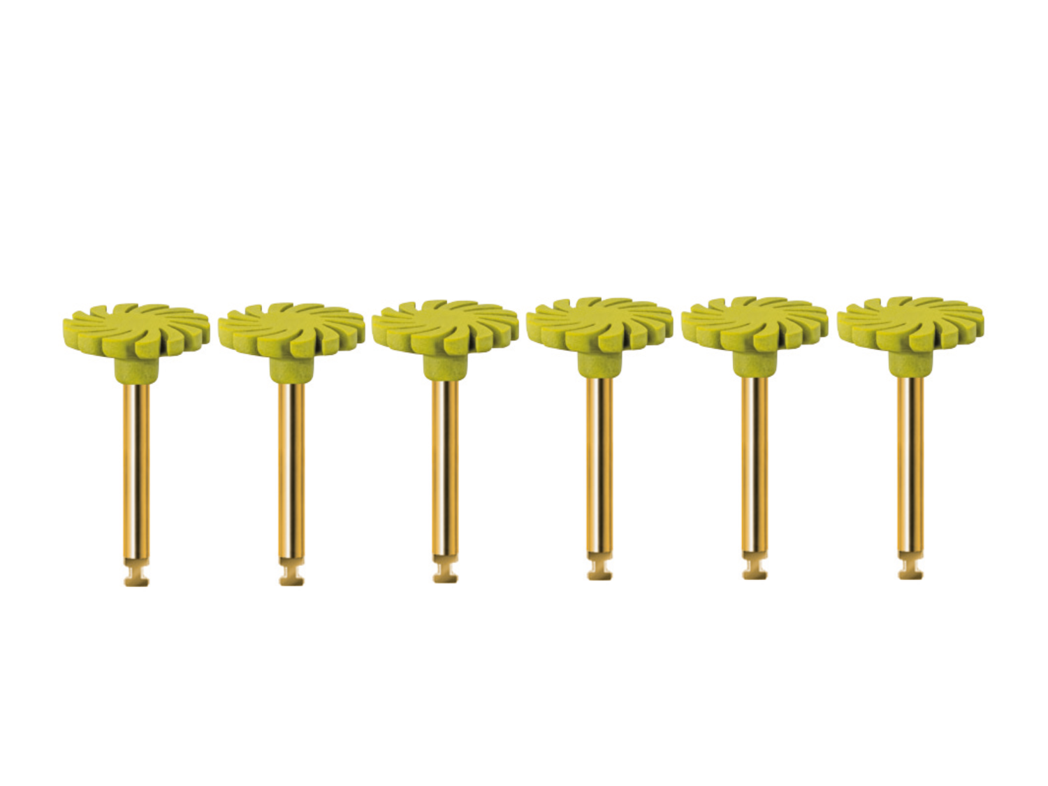 Polierer für Winkelstück kleine Spitze Lamelle (6 Stück) Polierer für Winkelstück kleine Spitze Lamelle (6 Stück)