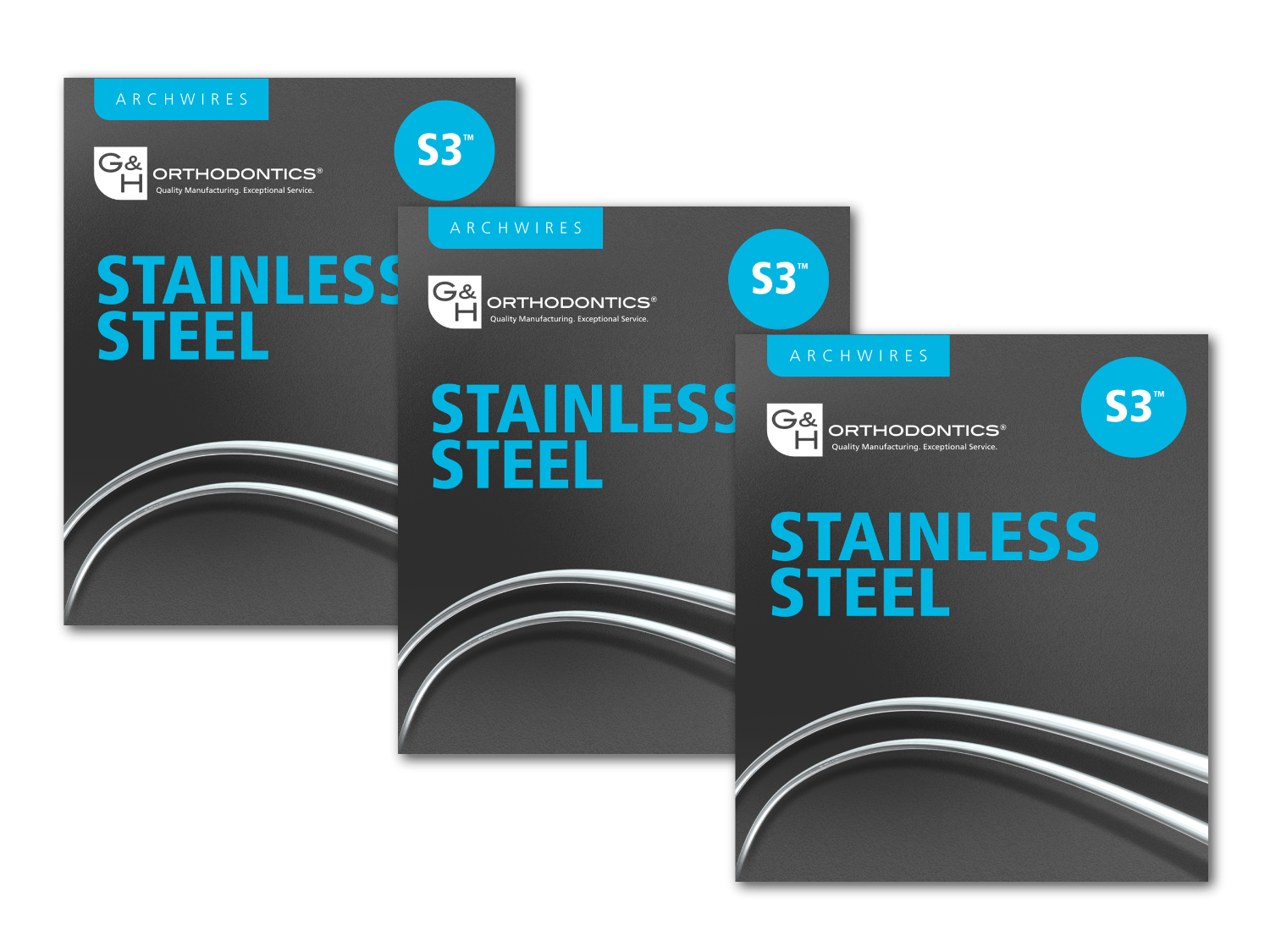 S3 STAHL-BÖGEN Euroform (25 Stück/Pack)