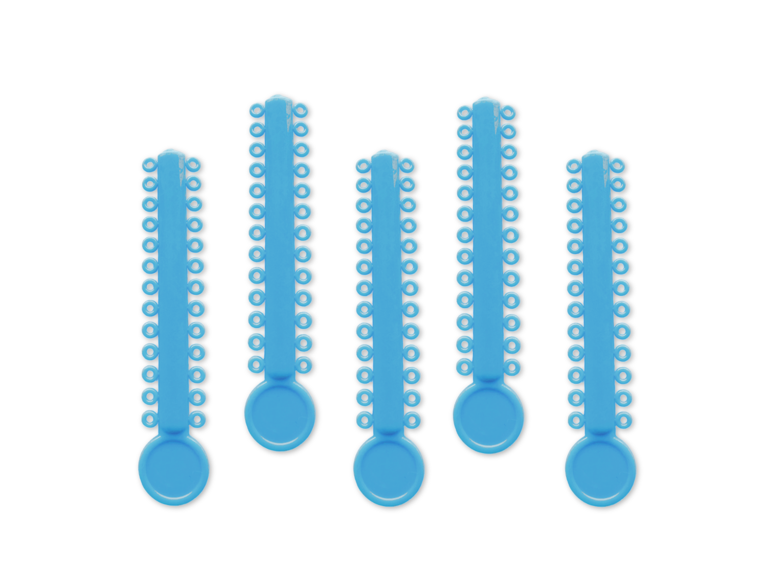 Elastische Ligaturen kobaltblau , 40 Sticks (Inhalt ca. 1040 Stück)