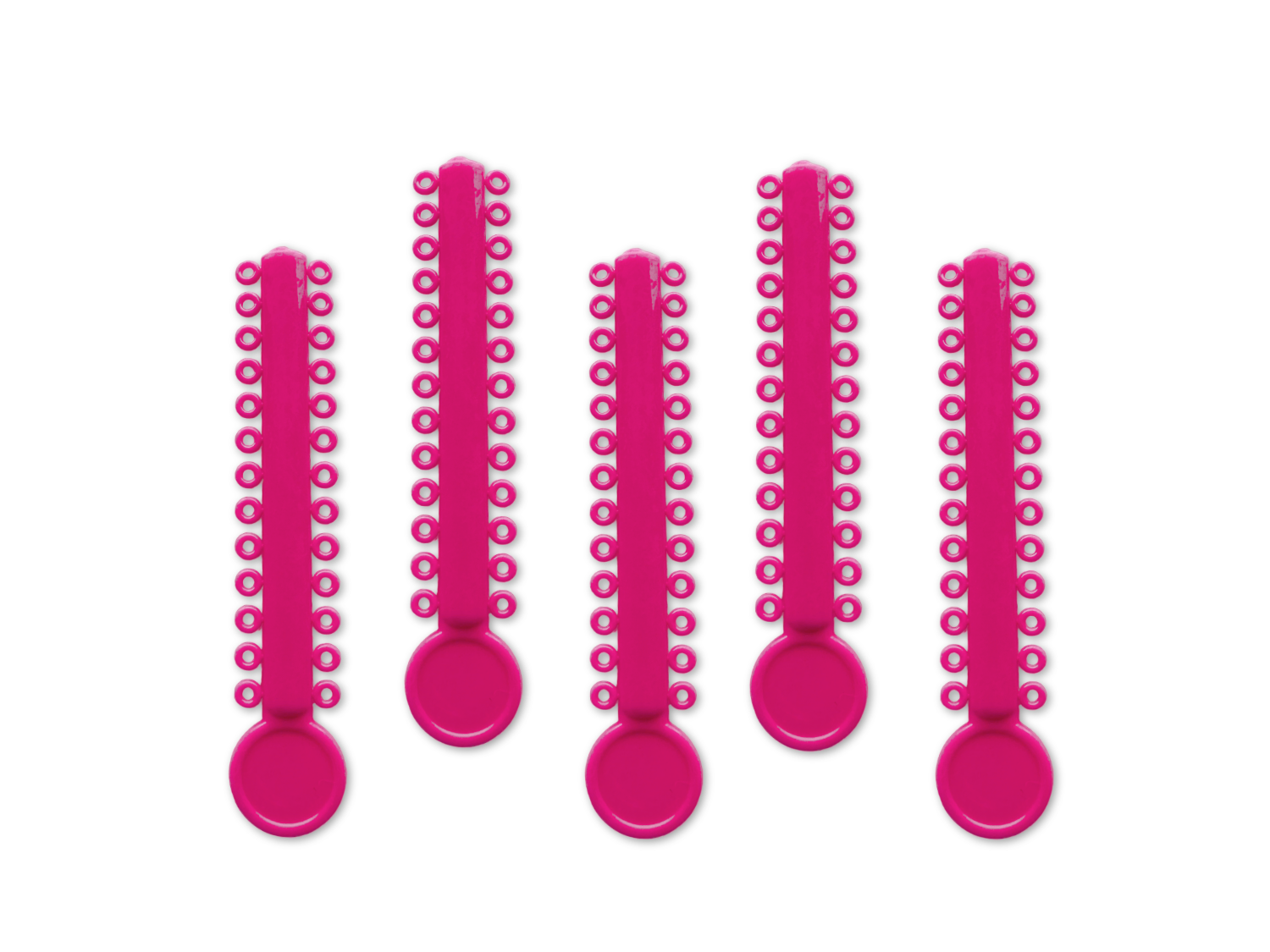 Elastische Ligaturen pink , 40 Sticks (Inhalt ca. 1040 Stück)