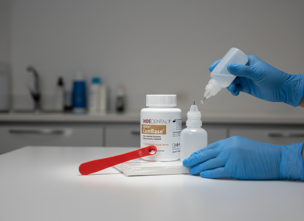 Bandzement Cem-Base Glasionomerzement, blau