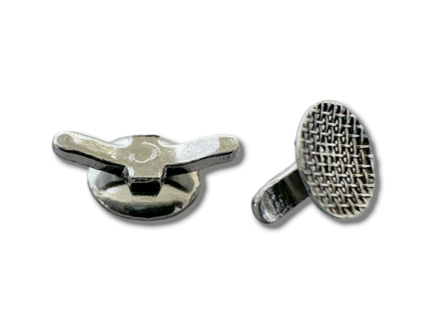 Bondable Lingual Cleats rund 10 Stk. aus Metall Bondable Lingual Cleats rund 10 Stk. aus Metall