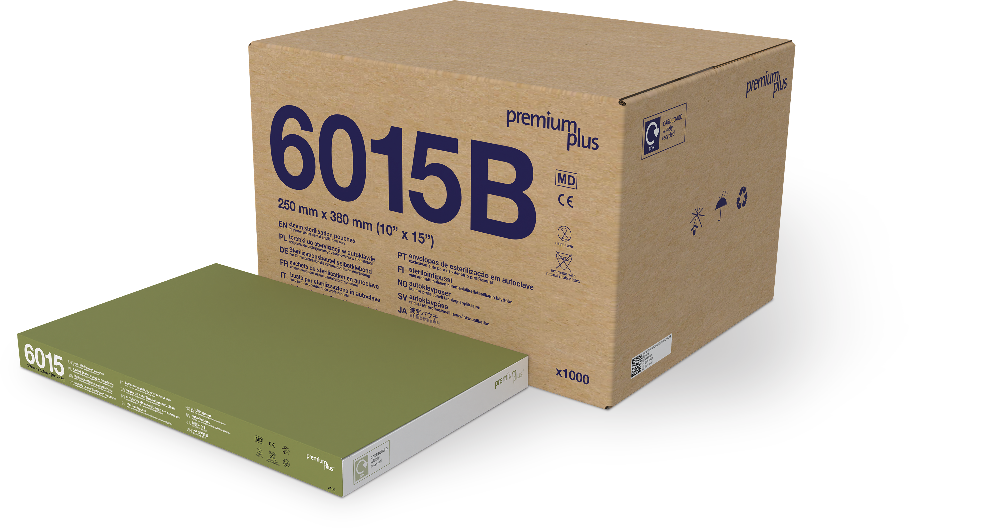 Sterilisationsbeutel Sterilisationstüten 250mm x 380mm / 100 Stück Sterilisationsbeutel Sterilisationstüten 250mm x 380mm / 100 Stück