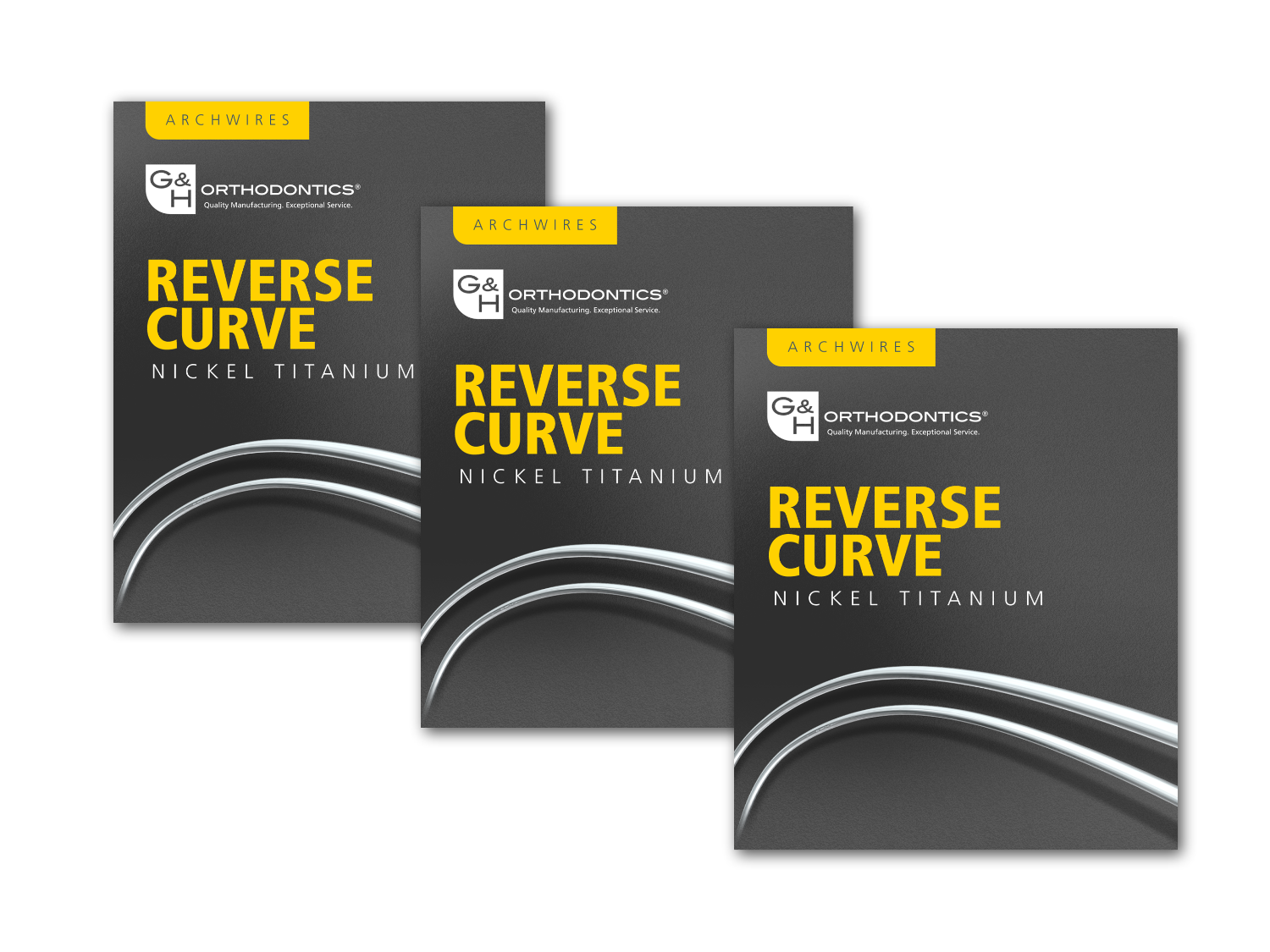 G4 Niti Reverse Curve mit Dimple (10 Stück)