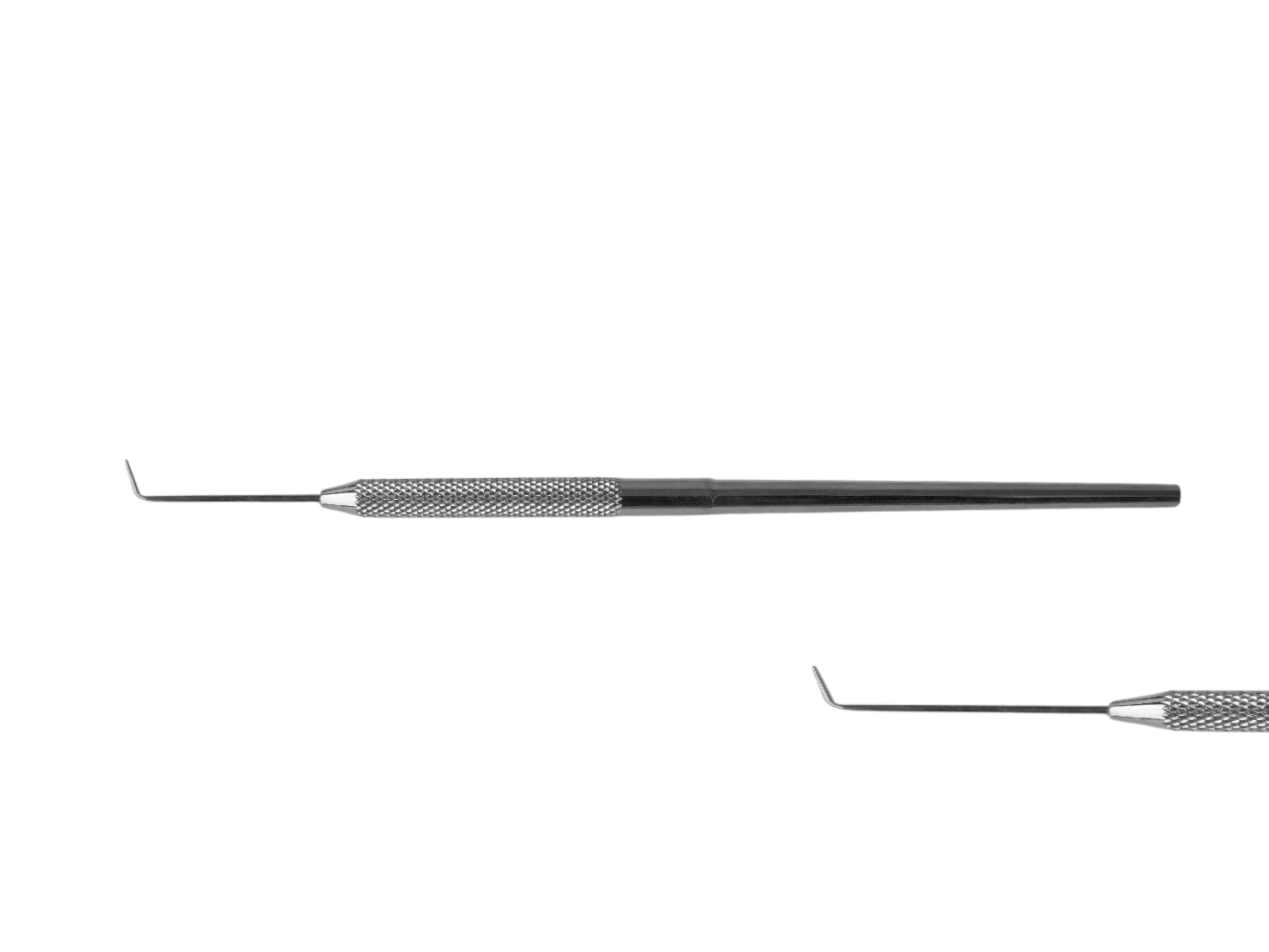 Sonde, Spitze kurz gewinkelt rund geriffelt