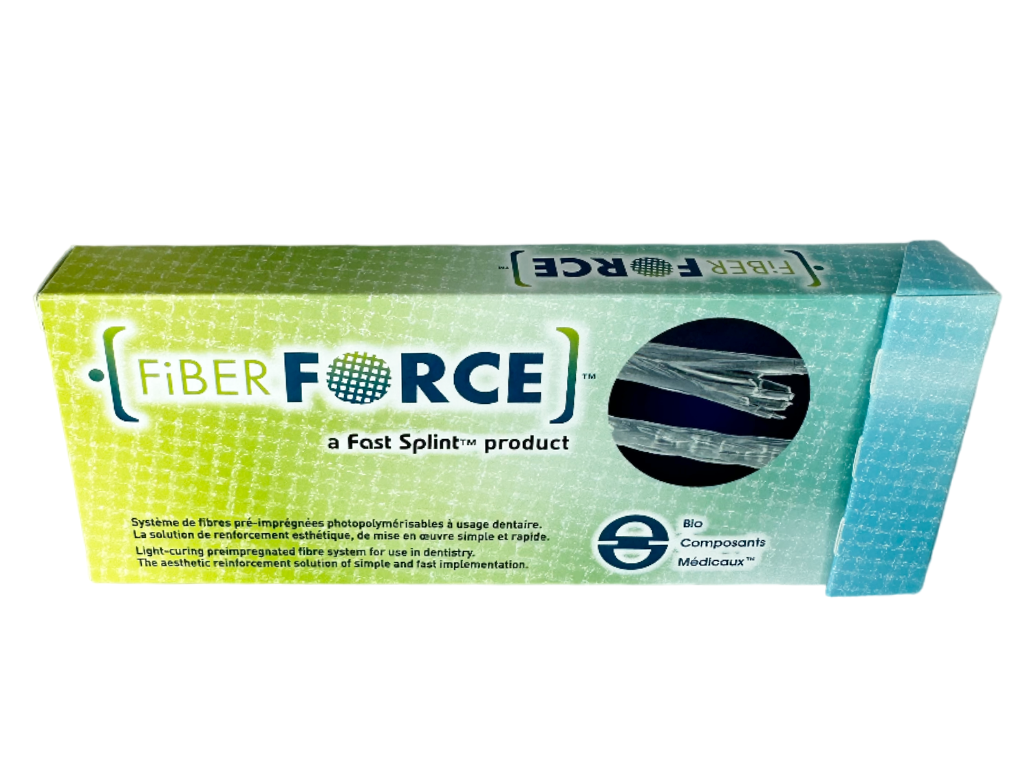 FiberForce Retainer Streifen Fiberglas Glasfasertechnologie für Praxis und Labor