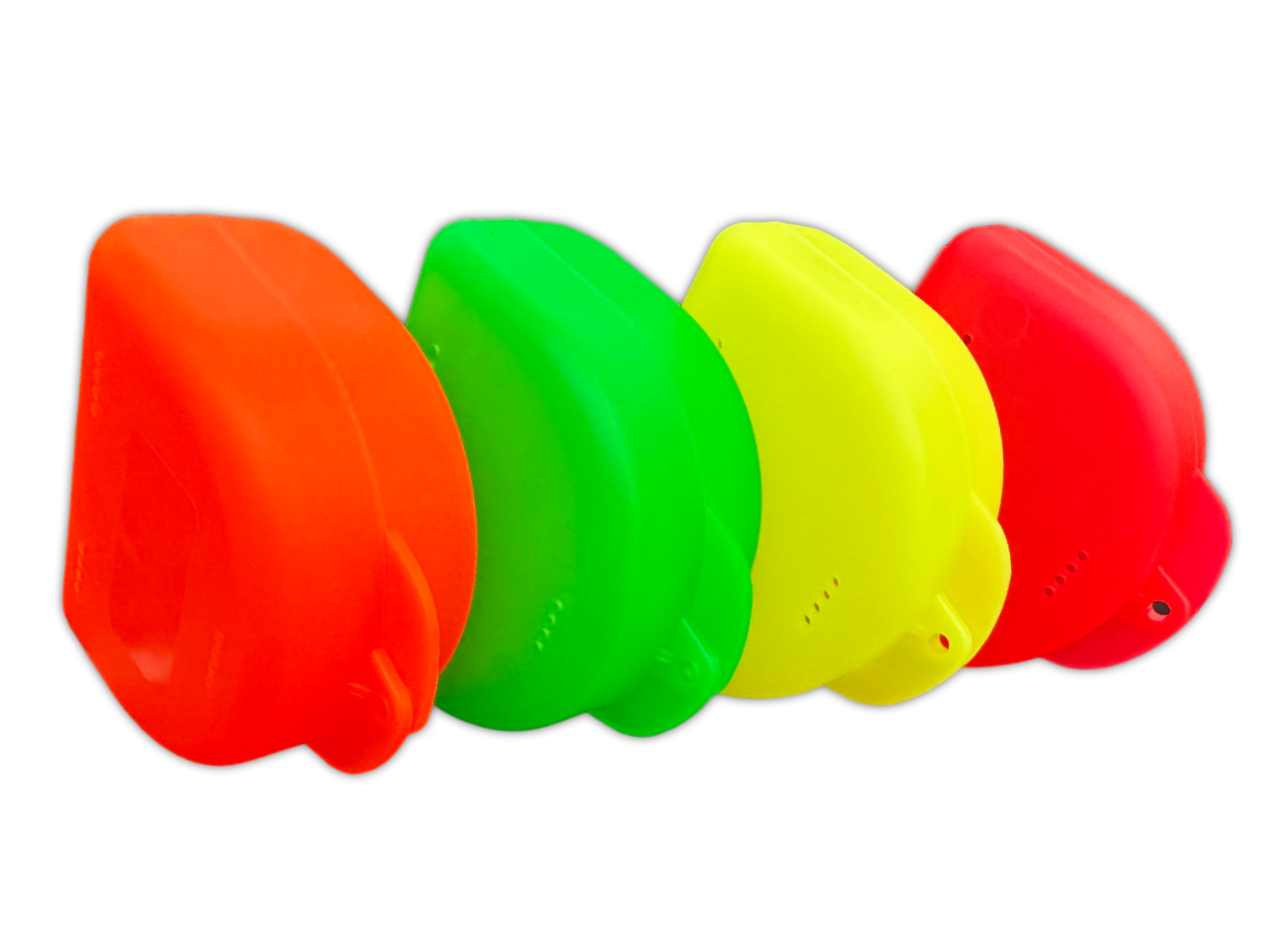 Spangendosen 40mm Neonfarben Spangendosen 40mm Neonfarben