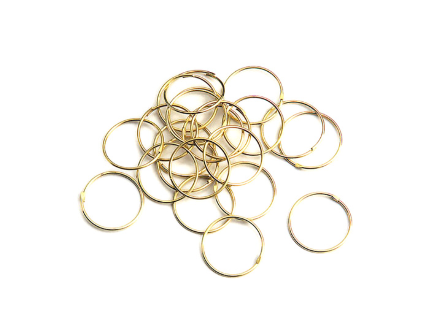 DynaFlex Brass Messing-Trennringe .020 100 Stück DynaFlex Brass Messing-Trennringe .020 100 Stück