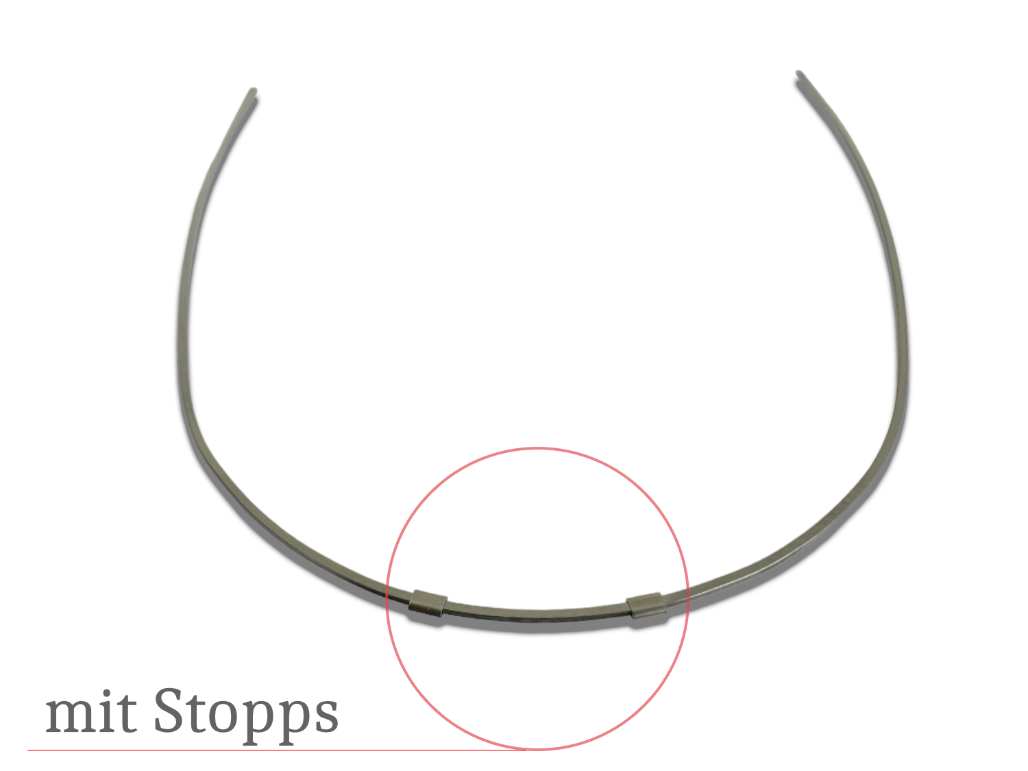 NICKEL-TITAN BÖGEN EUROFORM II mit Stopps