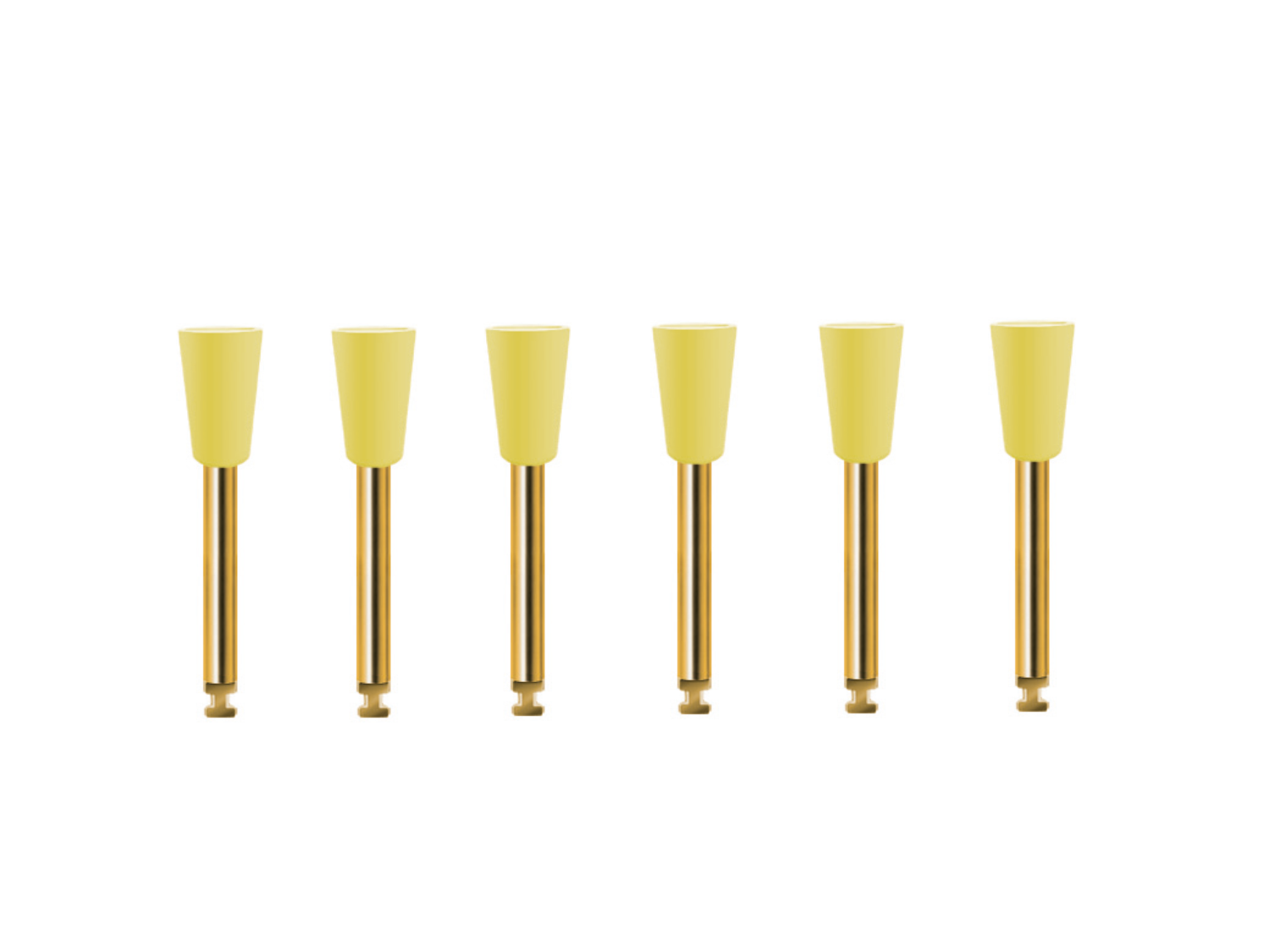 Polierer für Winkelstück kleine Spitze Kelch (6 Stück) Polierer für Winkelstück kleine Spitze Kelch (6 Stück)