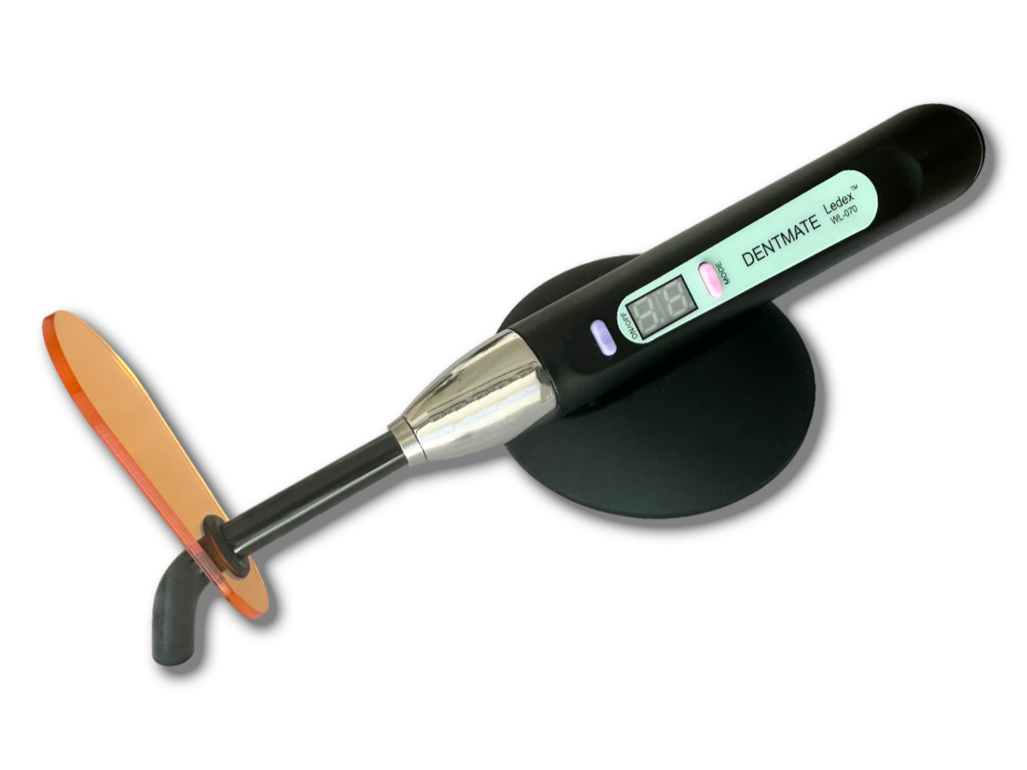 Dentmate Curing Ledex WL-070 mit Pad (KFO) schwarz Dentmate Curing Ledex WL-070 mit Pad (KFO) schwarz