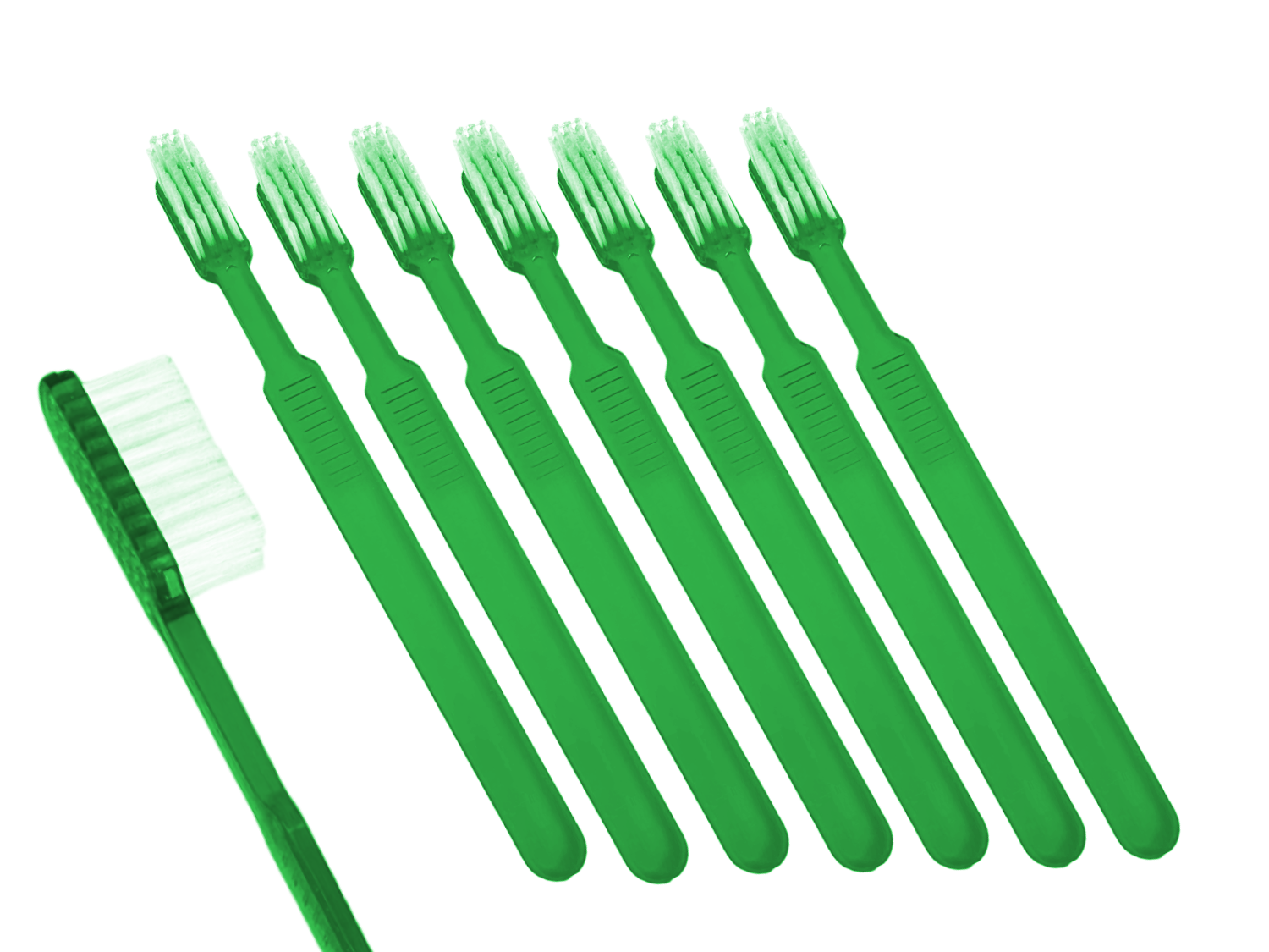 Einweg Zahnbürsten Pack 100 Stück grün inkl. Zahnpasta einzeln verpackt Einweg Zahnbürsten Pack 100 Stück grün inkl. Zahnpasta einzeln verpackt
