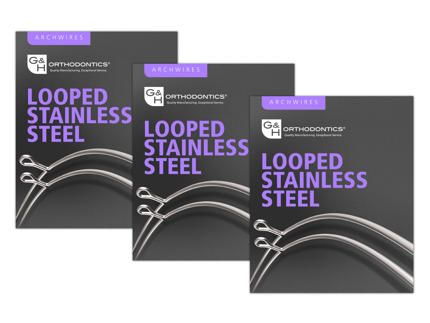 STAHL-BÖGEN T-LOOP 2-LOOP Idealform I (10 Stück/Pack)