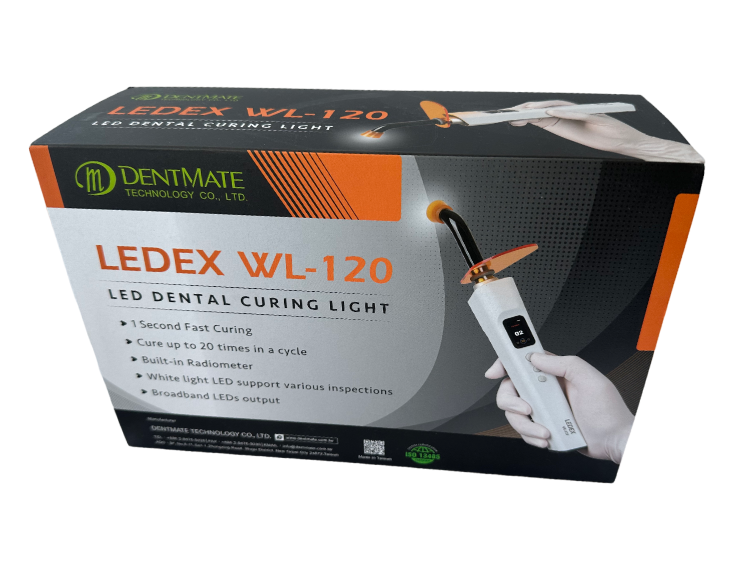 Dentmate Curing Ledex WL-120 LED UV Lampe 3200mw/cm2