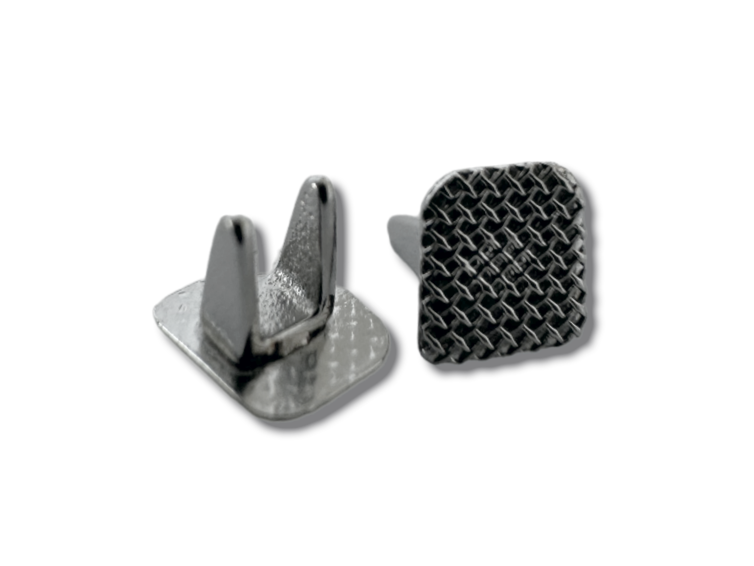 Lingual Spikes aus Metall 10 Stück flach Lingual Spikes aus Metall 10 Stück flach
