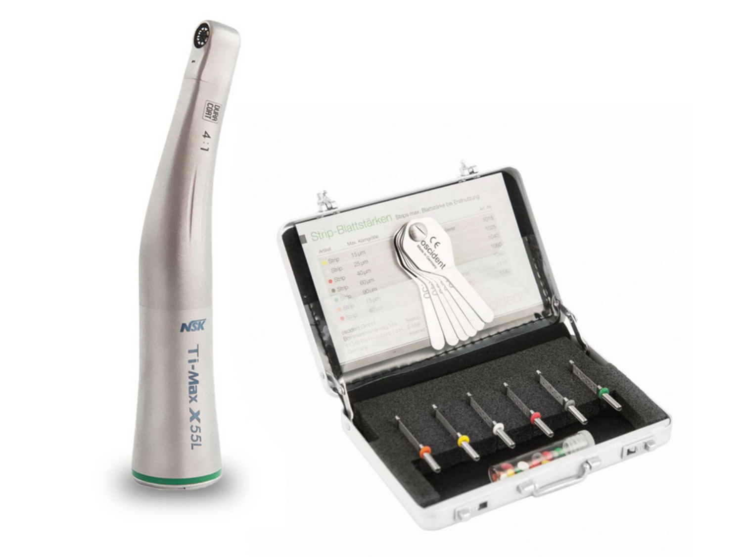 EVA NSK Ti Max X55 + Starter-Set mit 6 Strips EVA NSK Ti Max X55 + Starter-Set mit 6 Strips