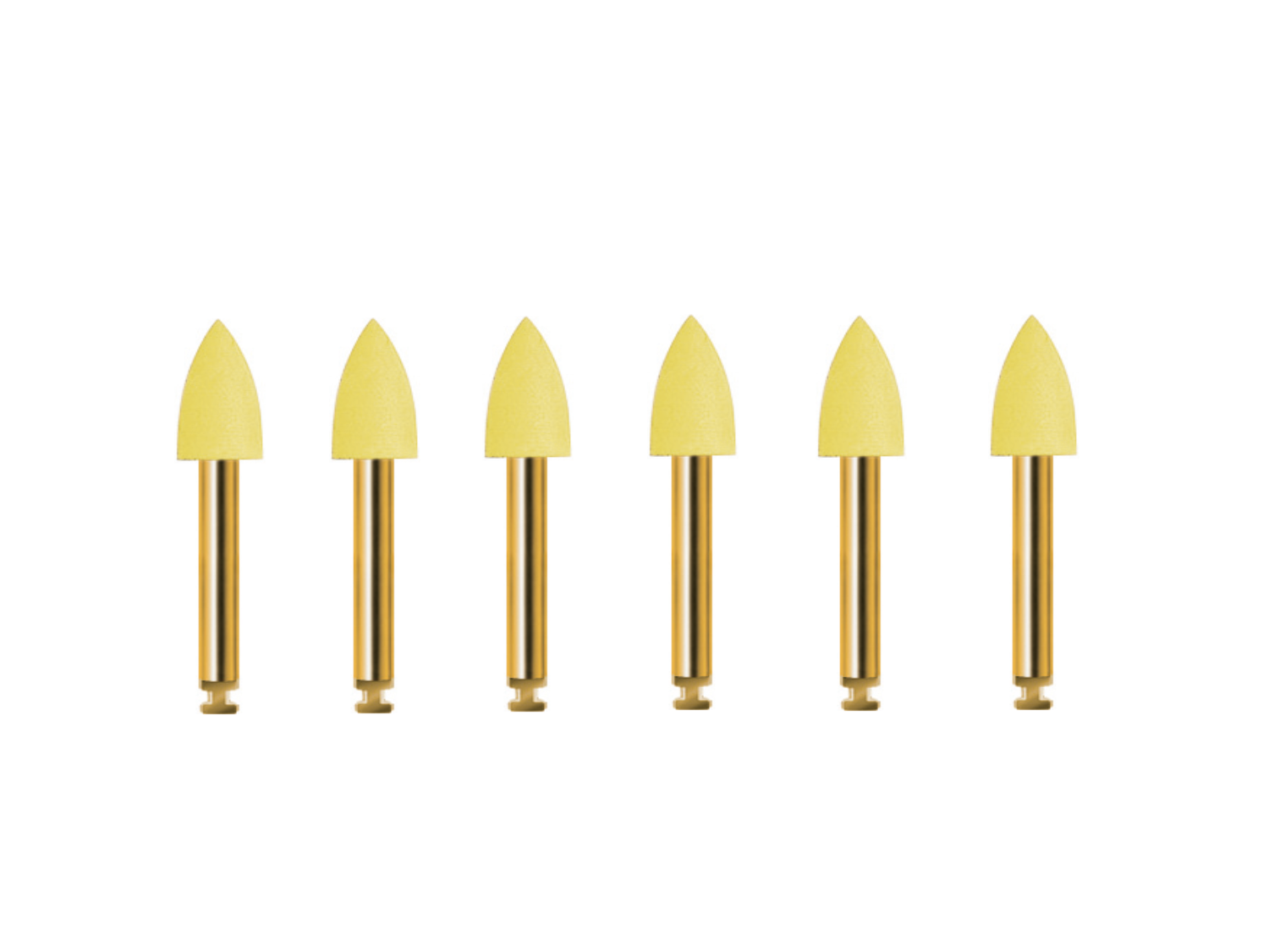 Polierer für Winkelstück grosse Spitze (6 Stück) Polierer für Winkelstück grosse Spitze (6 Stück)