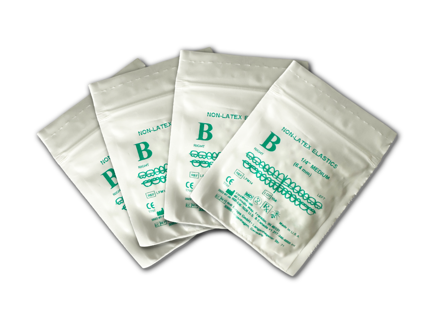INTRAORALE GUMMIRINGE Latexfrei 1/4 medium 4,5 oz. (127 gr.) 100x100 Pack INTRAORALE GUMMIRINGE Latexfrei 1/4 medium 4,5 oz. (127 gr.) 100x100 Pack