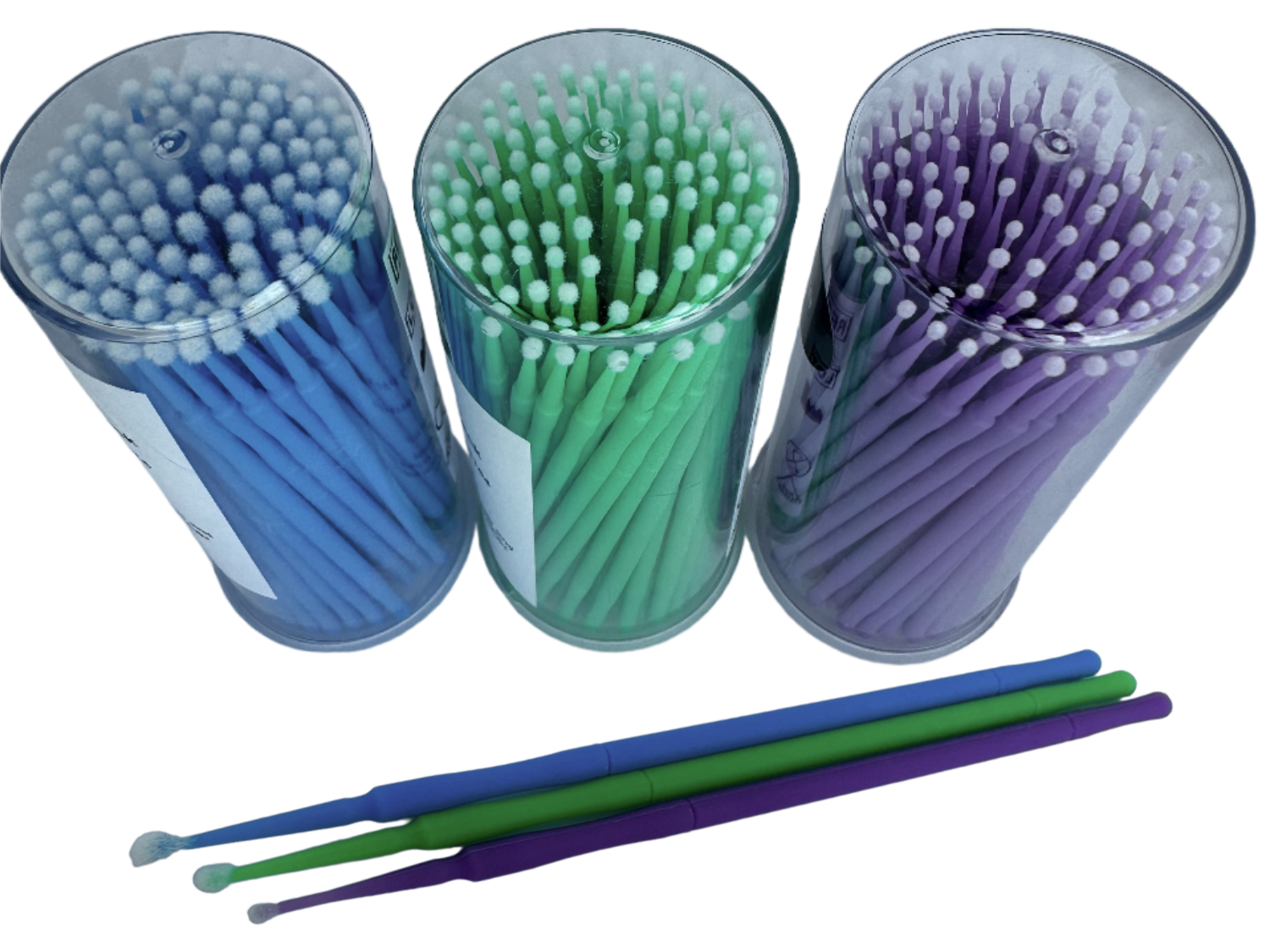 Applicationsbürsten Microbürsten blau, Inhalt 100 Stück Applicationsbürsten Microbürsten blau, Inhalt 100 Stück