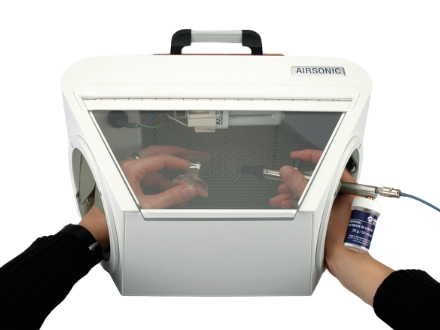 Airsonic® Absorbo Box® V1 für Sandstrahlgerät Airsonic® Absorbo Box® V1 für Sandstrahlgerät