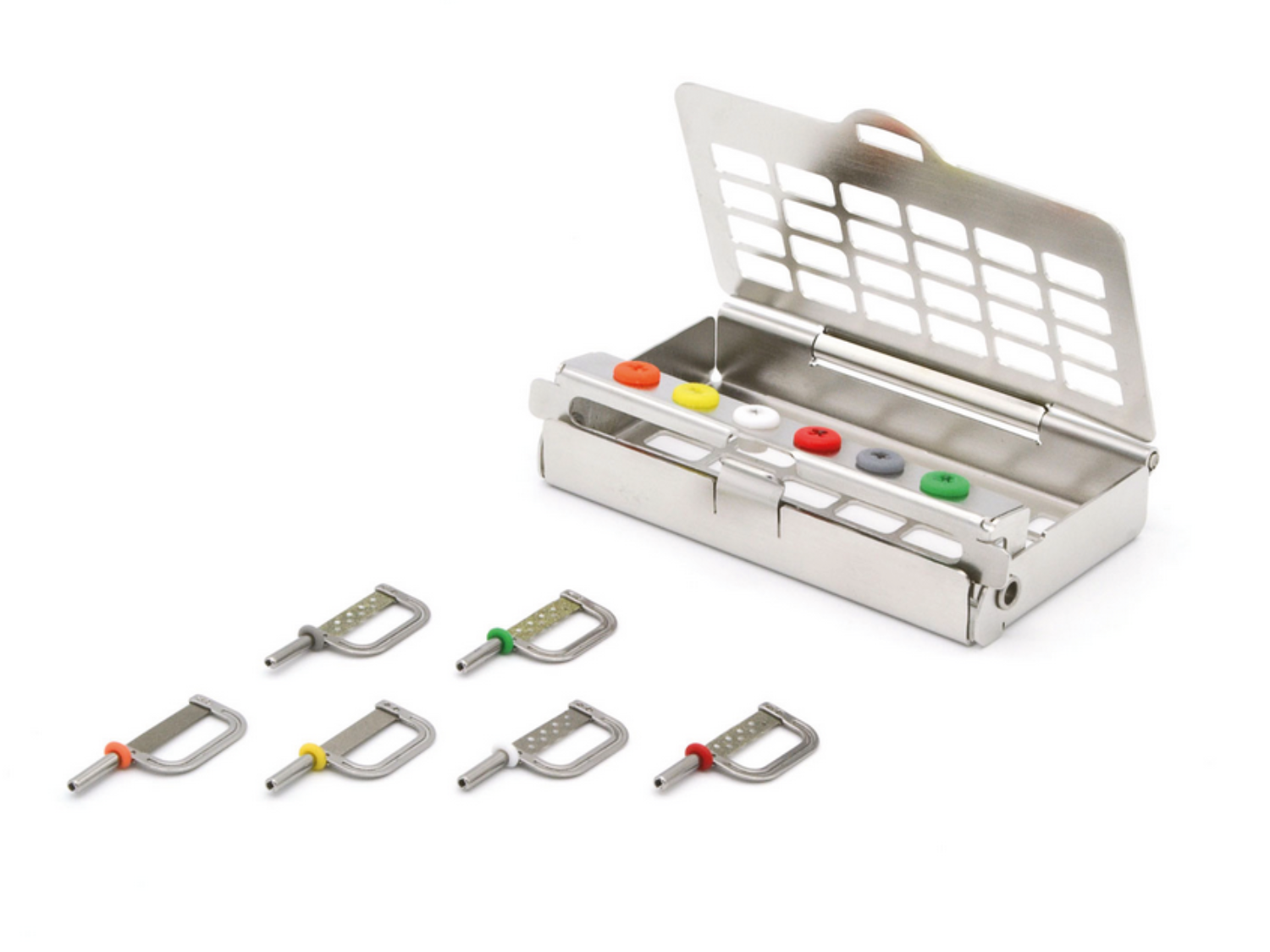Intensiv Sterilisationstray mit Oscident Strips (6 Stk.) Intensiv Sterilisationstray mit Oscident Strips (6 Stk.)