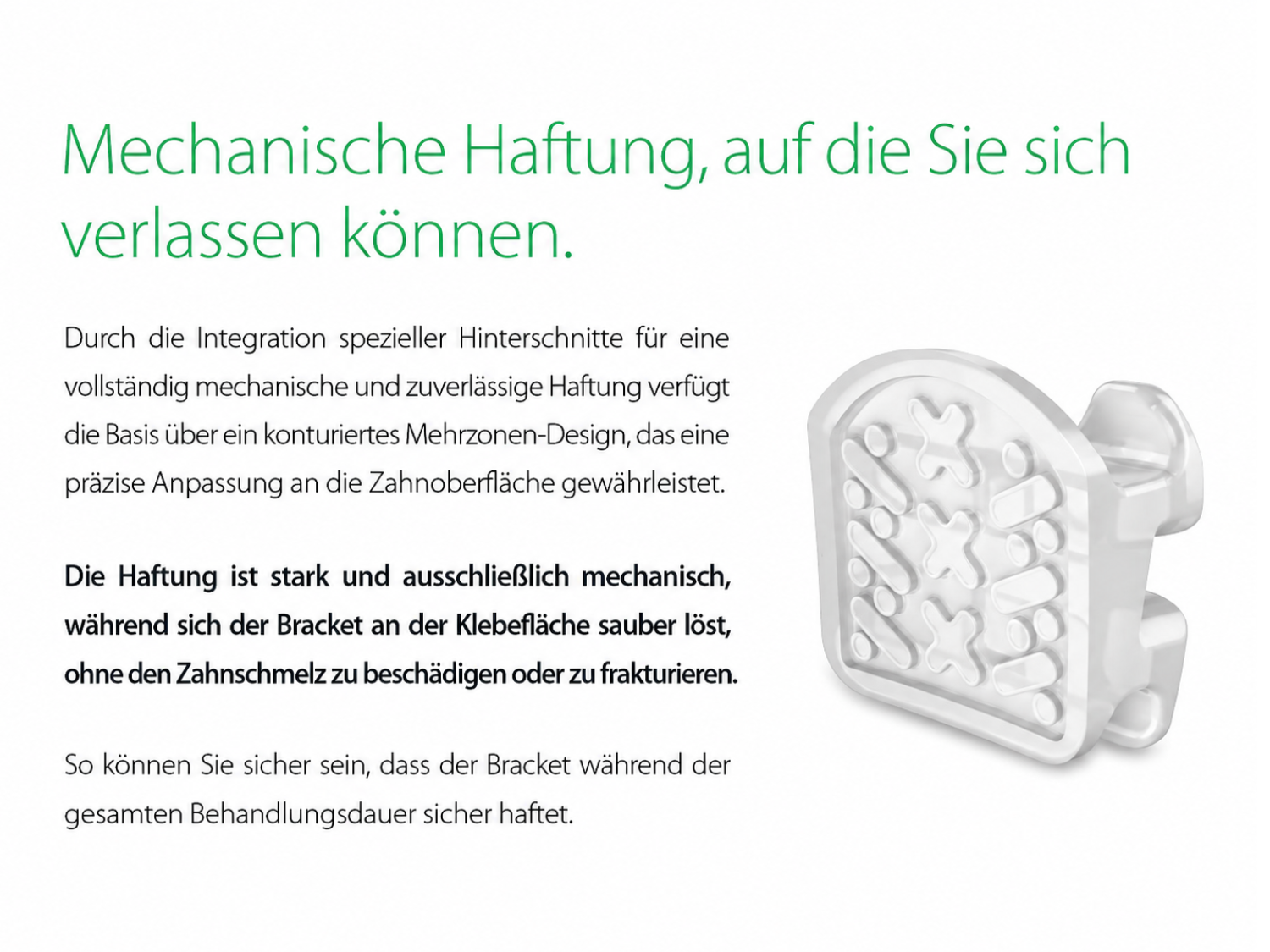 Auralis™ Keramik Brackets MBT .018 3er Hook