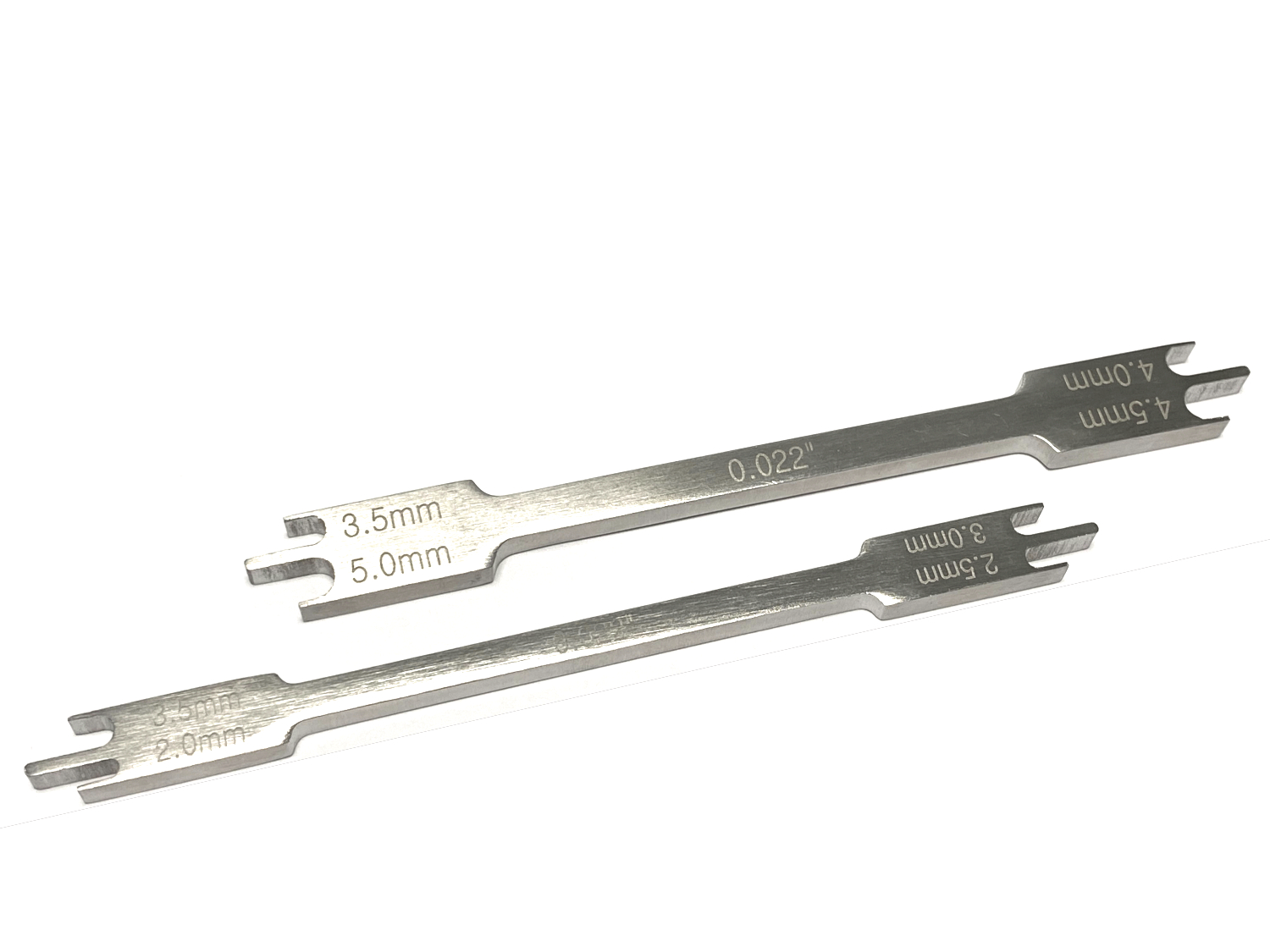 Bracketpositionierer .022, doppelseitig 2mm bis 5mm, 1 Set (2 Stück)