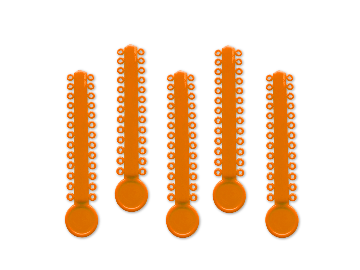 Elastische Ligaturen orange , 40 Sticks (Inhalt ca. 1040 Stück)