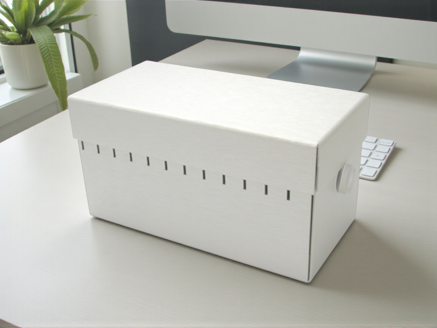 Metall Ketten Spender mit Deckel