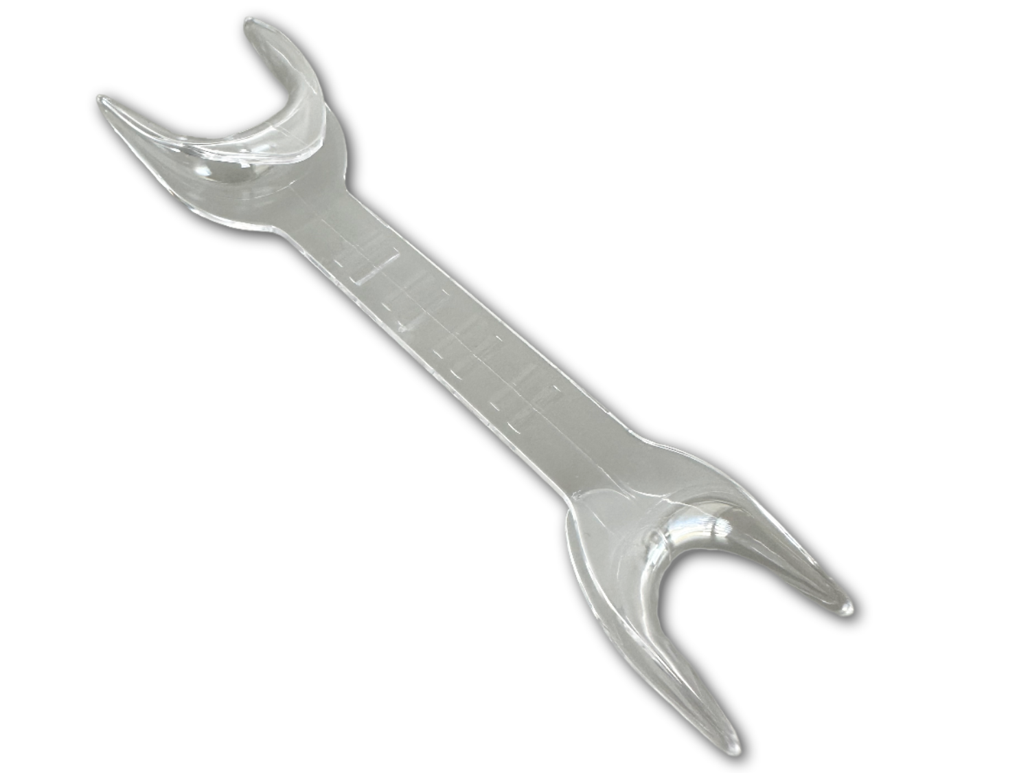 Fotowangenhalter doppelseitig groß / klein uni transparent Fotowangenhalter doppelseitig groß / klein uni transparent
