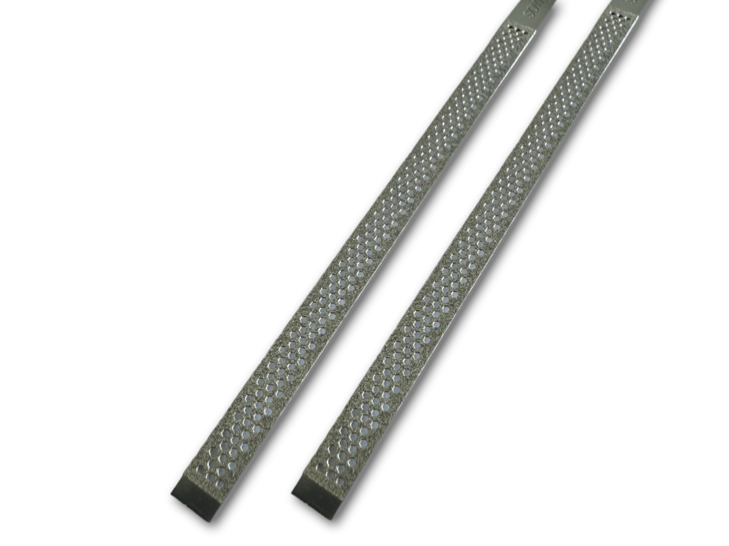 Diamantstreifen Strippstreifen mittelfein, doppelseitig, 15 cm lang, 4 mm breit, 10 Stck./Pack 